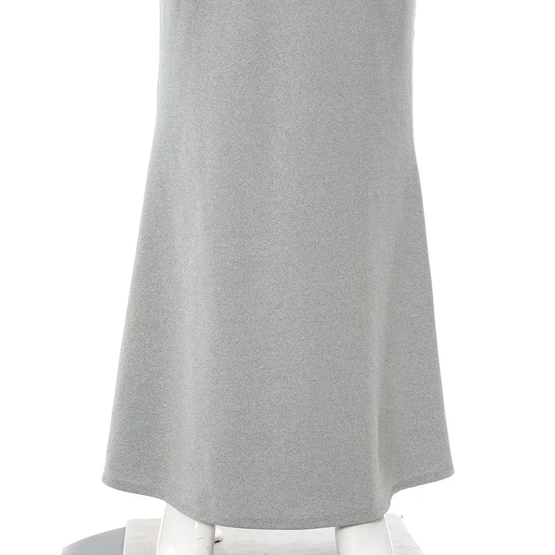 "Elegant Slim Maxi Dress - Summer Collection 2025"